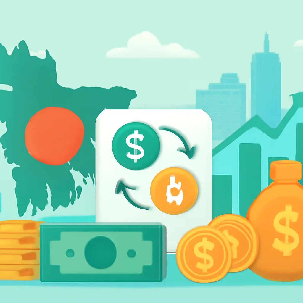 Practical money-planning image for Bangladesh currency conversion
