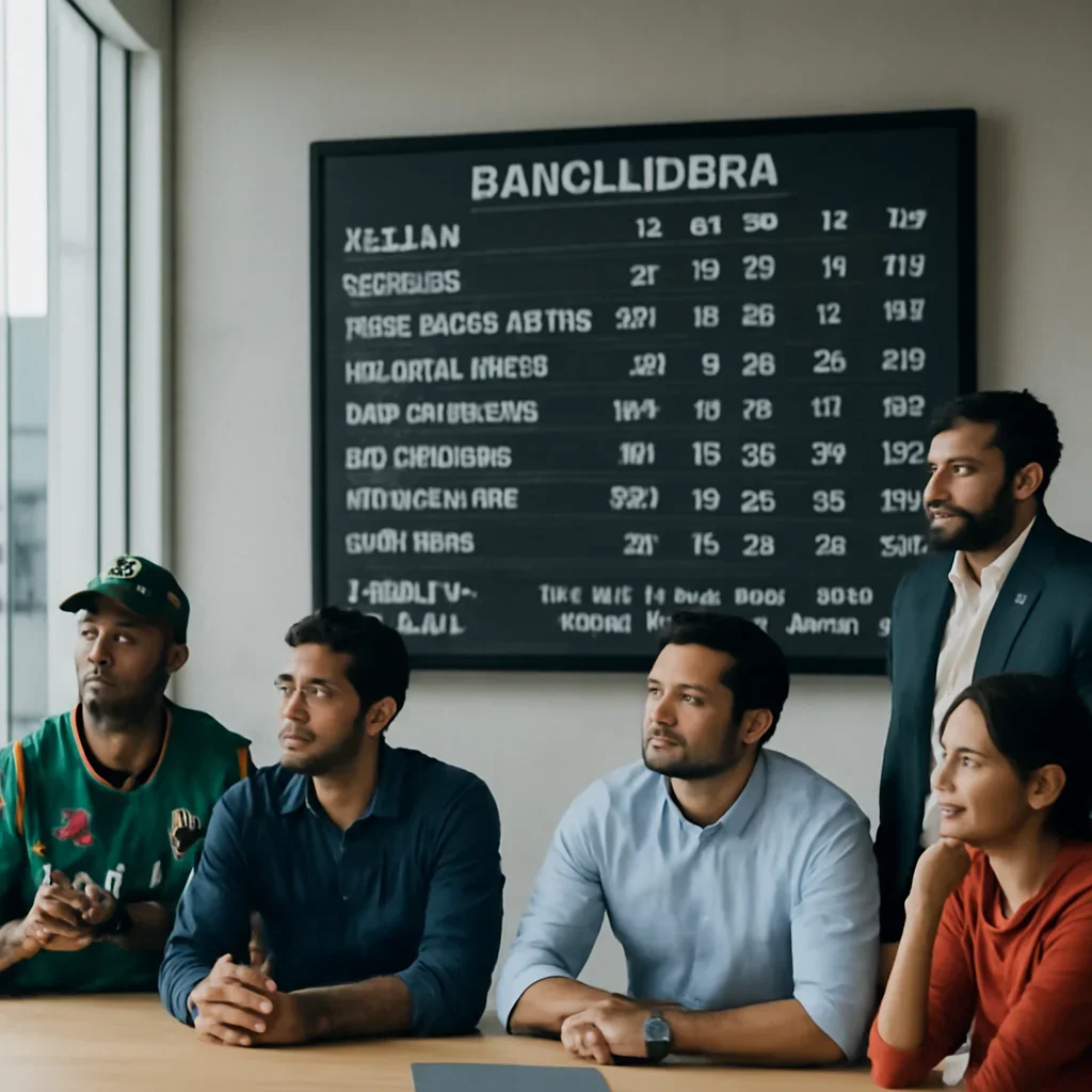 Supporting scene that adds context to Bangladesh Cricket Scorecards